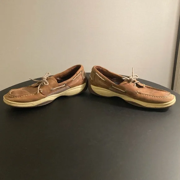 Sperry Top-Sider Men's Billfish Ultralite Boat Shoe Dark Tan Size 10.5 - Picture 5 of 8